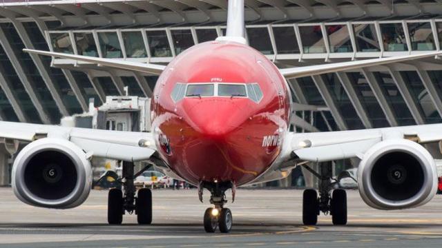 Una aeronave de Norwegian, en una imagen de archivo / CG