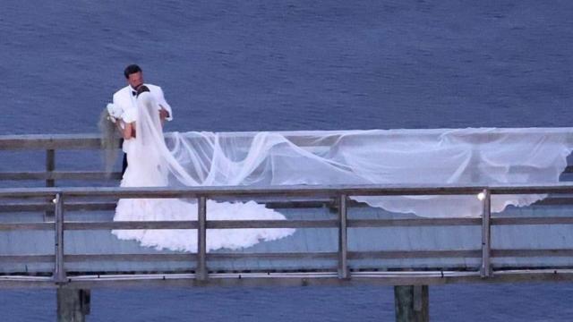 La segunda boda de Ben Affleck y Jennifer López / REDES