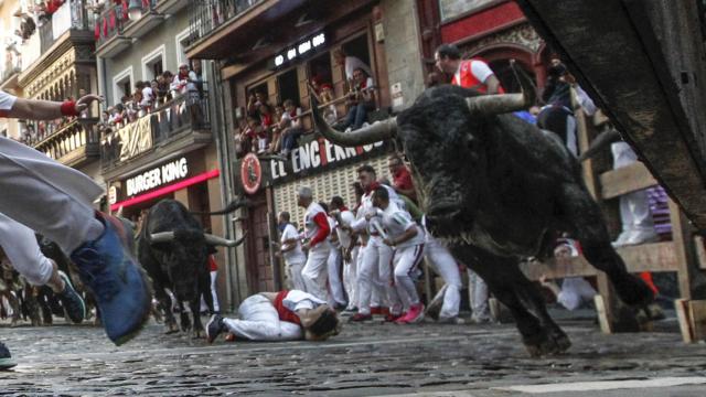 Imagen de archivo de una corrida de toros en Pamplona / EP