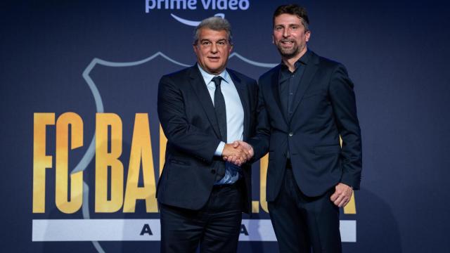 Joan Laporta en la premiere del nuevo documental del Barça / FCB