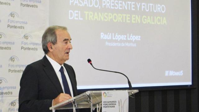 Raúl López, presidente de Monbus / EP
