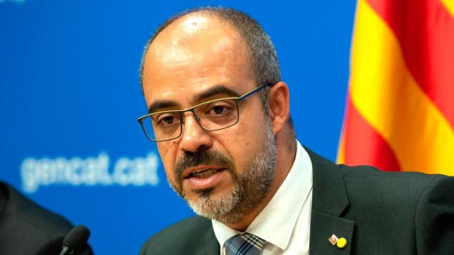 El consejero de Interior Miquel Buch. Igualada, confinada por el coronavirus / EP