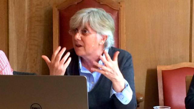 La 'consellera' de Enseñanza, Clara Ponsatí / CG