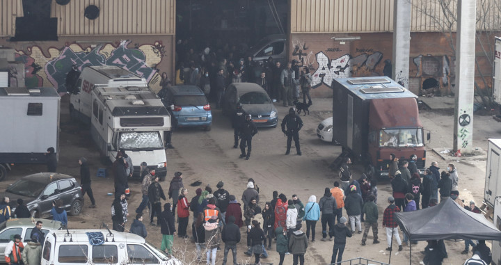 Desalojo de la 'rave' de Llinars del Vallès / MARTÍ SEGURA (EUROPAPRESS)