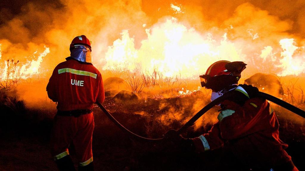 La Unidad Militar de Emergencia, durante una intervención