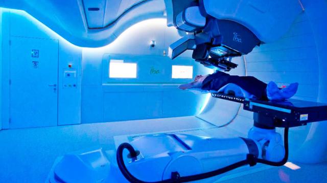 Imagen de una máquina de terapia de protones de precisión / Cedida