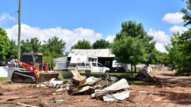 Los daños causados por las inundaciones se ven en Eugowra, en el centro oeste de Nueva Gales del Sur, el domingo 20 de noviembre de 2022 / EUOPRA PRESS