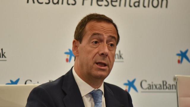 El consejero delegado de Caixabank, Gonzalo Gortázar / EP