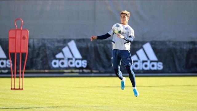 Phlippe Coutinho en un entrenamiento con el Bayern de Múnich / FC Bayern de Múnich
