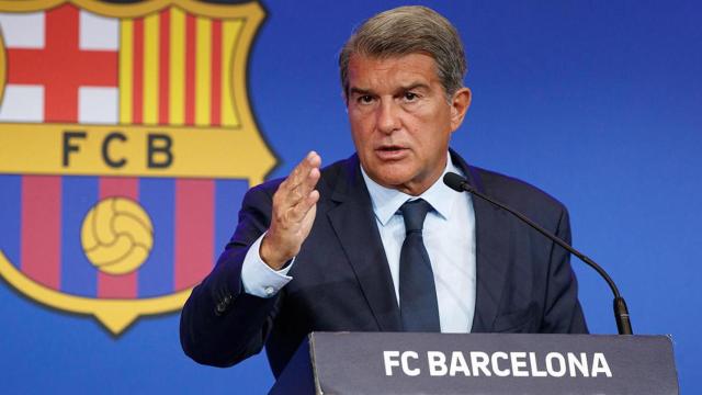 El presidente del Barça, Joan Laporta / EUROPA PRESS