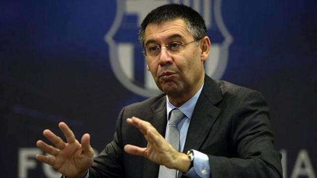 El presidente del Barça, Josep Maria Bartomeu