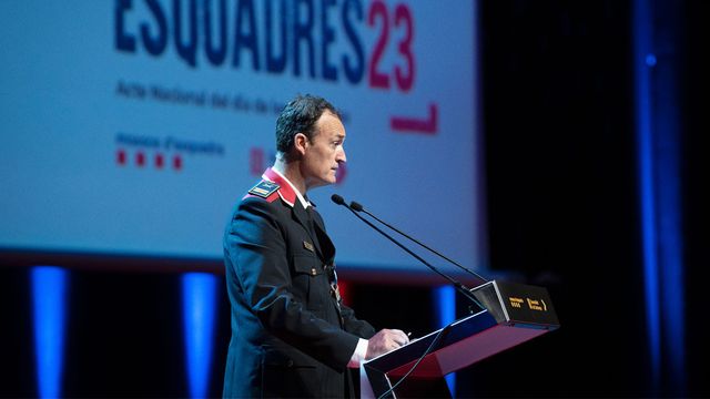 Eduard Sallent, comisario jefe de los Mossos d'Esquadra / EP