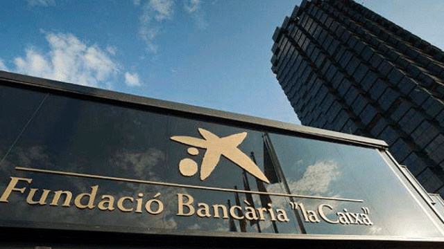 El exterior de la antigua sede de la Fundación La Caixa en Barcelona, en una imagen de archivo / CG