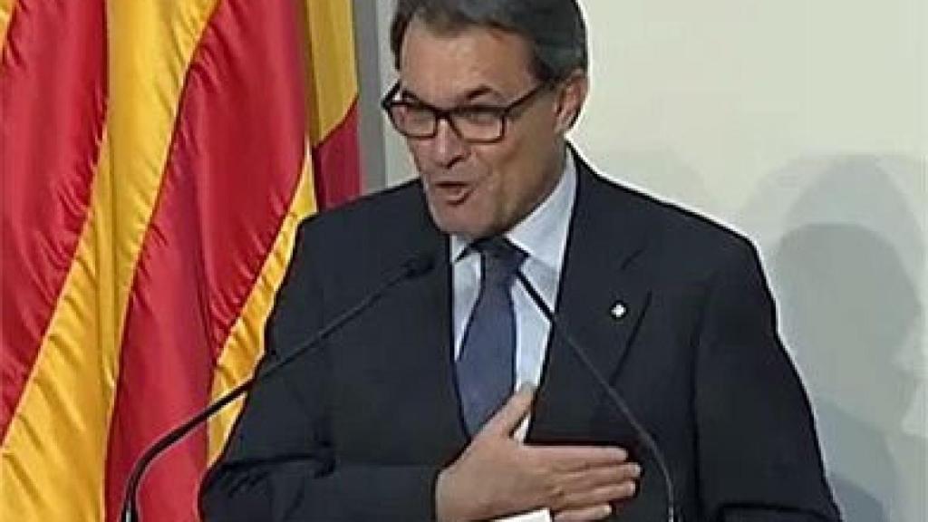 El presidente de la Generalidad, Artur Mas