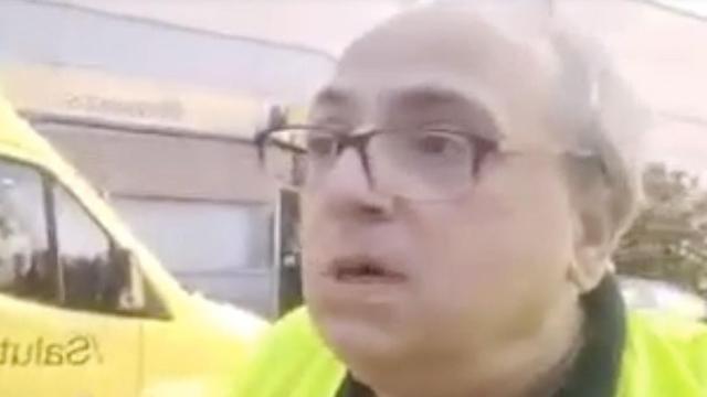 El vídeo de denuncia de un compañero del vigilante / CG