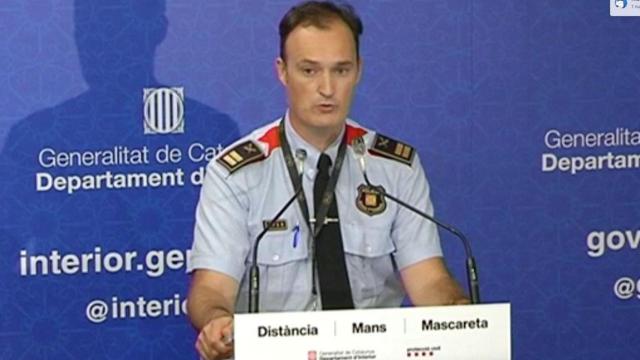 El comisario jefe de los Mossos d'Esquadra, Eduard Sallent / INTERIOR
