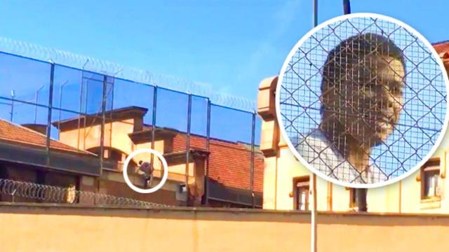 Imagen del preso de la Modelo que se amotinó ayer / CG