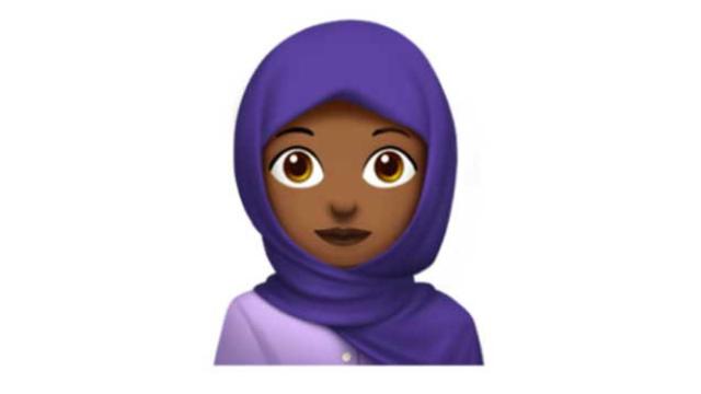 El nuevo emoticono con 'hiyab' que ha lanzado Apple / CG