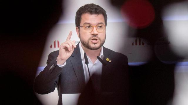 El vicepresidente del Govern y adjunto a la presidencia de ERC, Pere Aragonès / EFE