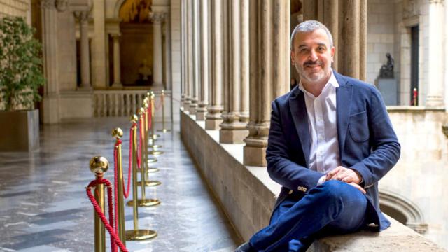 Jaume Collboni, líder del PSC, en la entrevista con Crónica Global / LENA PRIETO