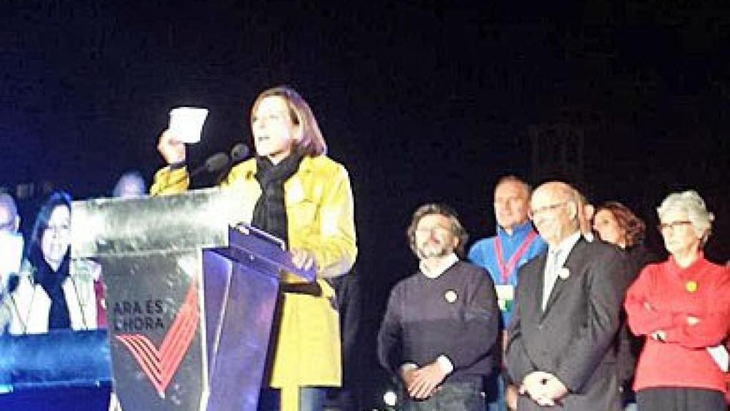 La presidenta de la ANC, Carme Forcadell
