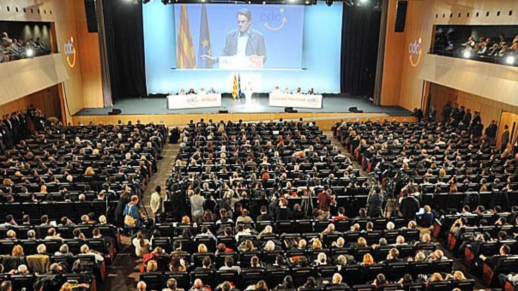 Artur Mas, durante su intervención en el acto de este sábado