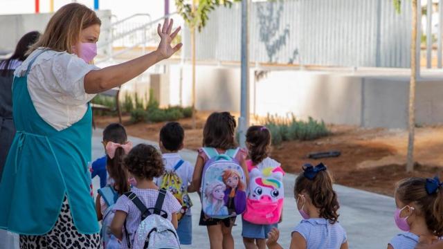 Alumnos de educación infantil / EUROPA PRESS