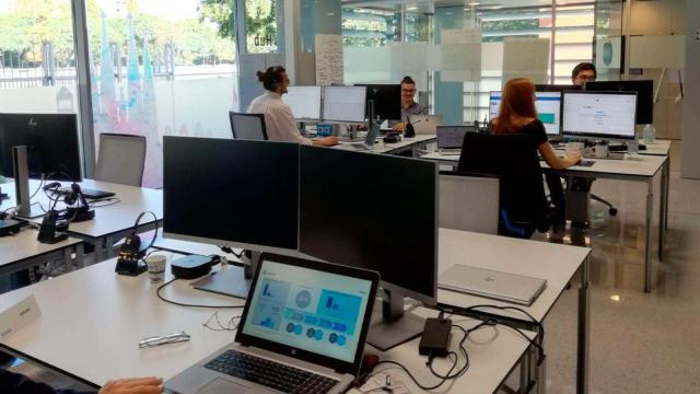 Nuevas oficinas del 'hub' de negocio digital de Festo ubicado en L'Hospitalet de Llobregat / CG