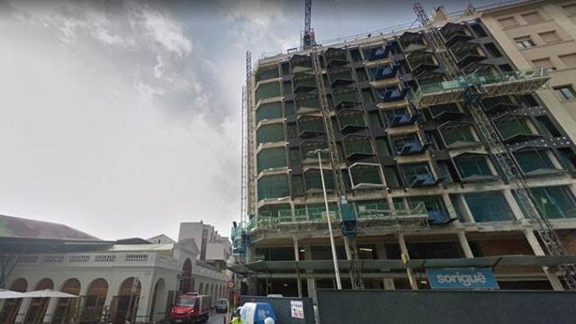 El hotel Edition de Barcelona, en construcción, en una imagen de archivo / CG