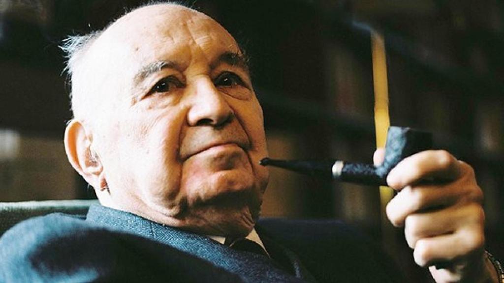 El humanista y miembro de la RAE, Martín de Riquer