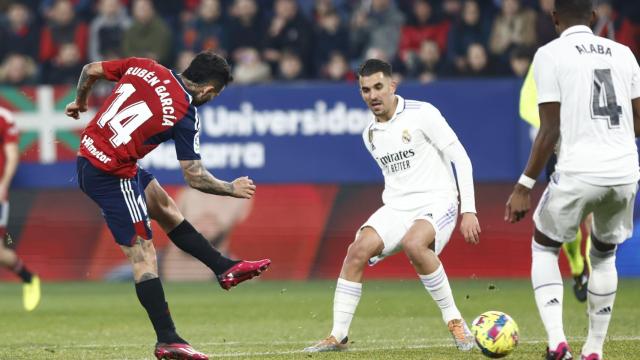 Imagen del partido entre el Real Madrid y Osasuna / Osasuna