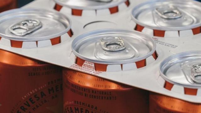 Sistema libre de anillas de plástico de Cervezas Damm / ESTRELLA DAMM