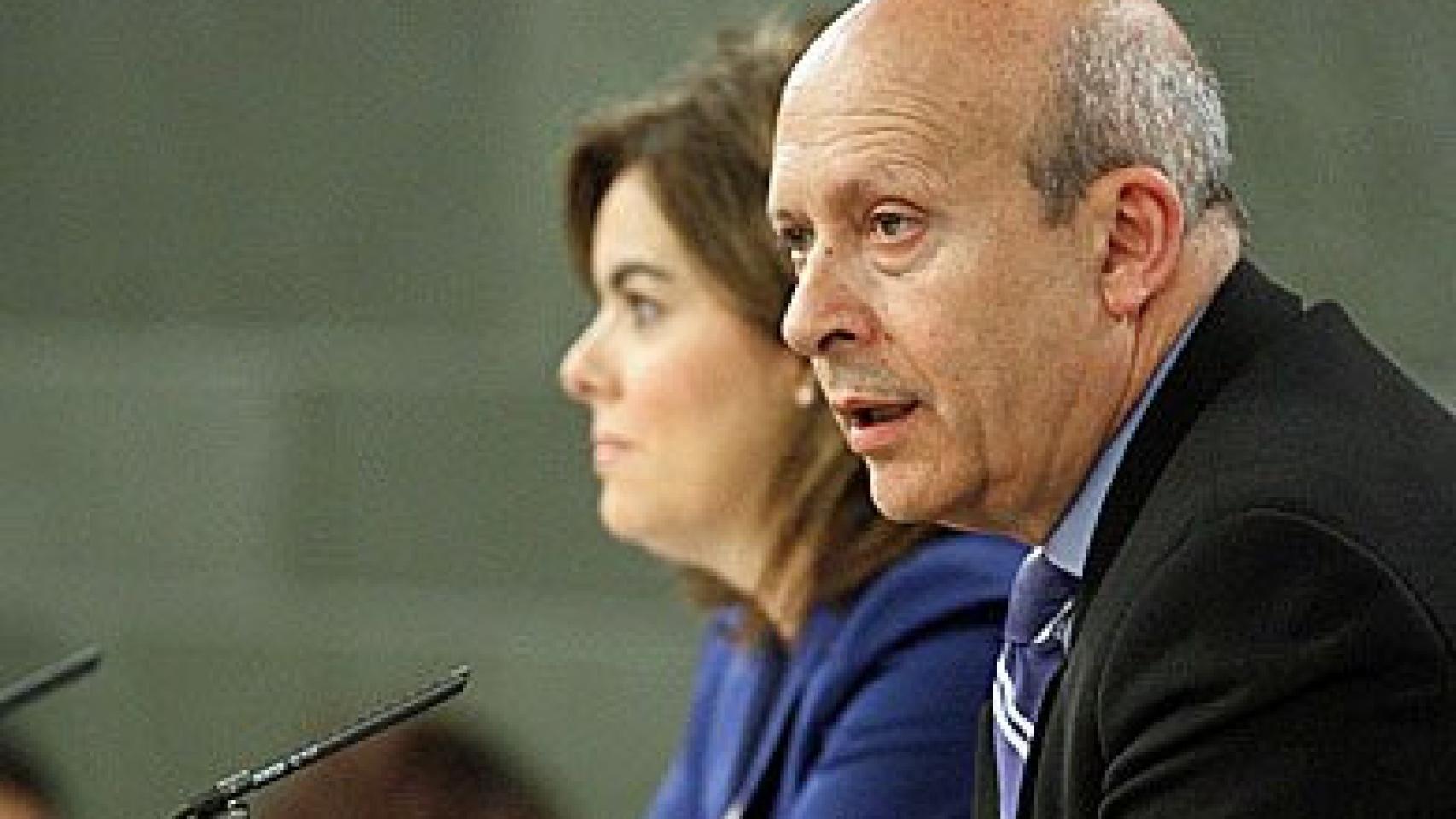 El ministro de Educación, Cultura y Deporte, José Ignacio Wert