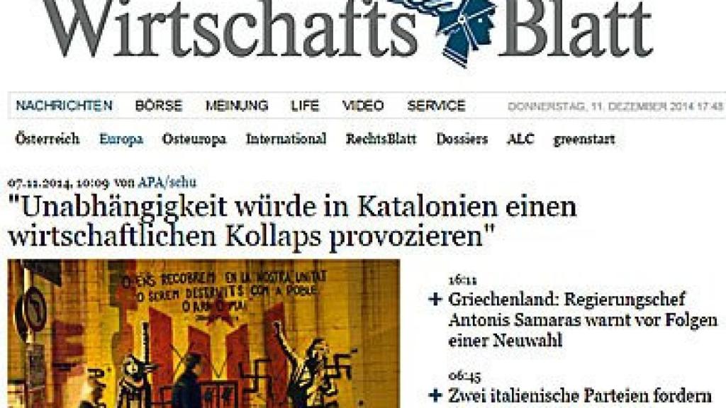 Empresarios austríacos abandonarían Cataluña en caso de secesión