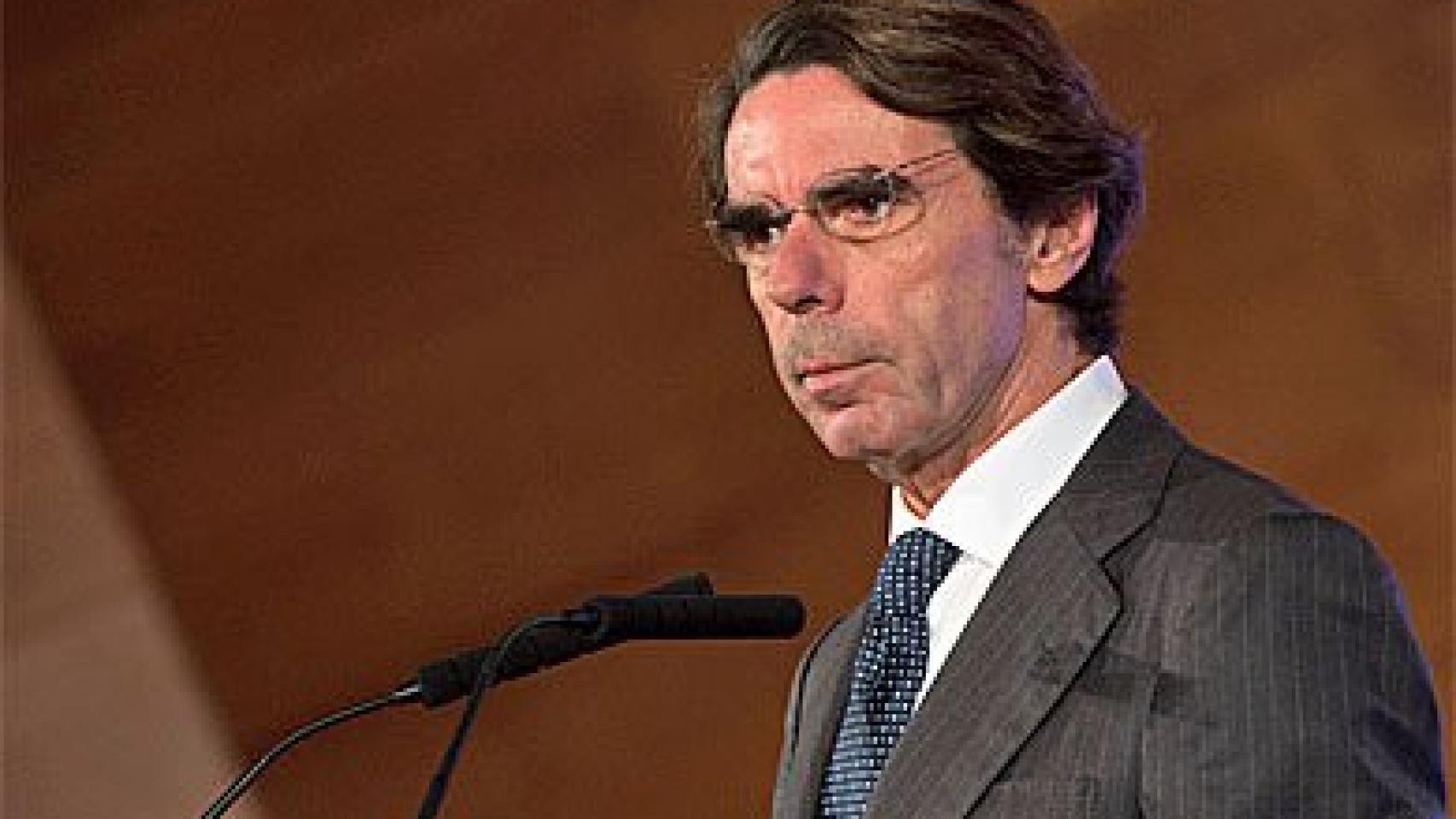 El ex presidente del Gobierno José María Aznar