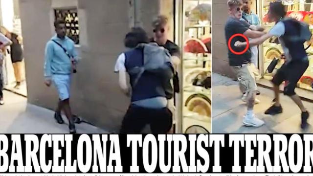 apunalan turista britanico barcelona