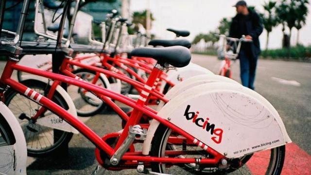 Una estación de Bicing de Barcelona / CG