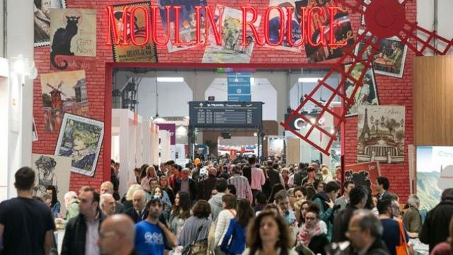 Visitantes en una edición anterior de la feria B-Travel de Barcelona / EFE