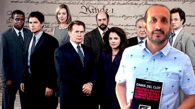 Damià del Clot, autor del libro 'Política-ficció. L'anàlisi política a través de les sèries de televisió'