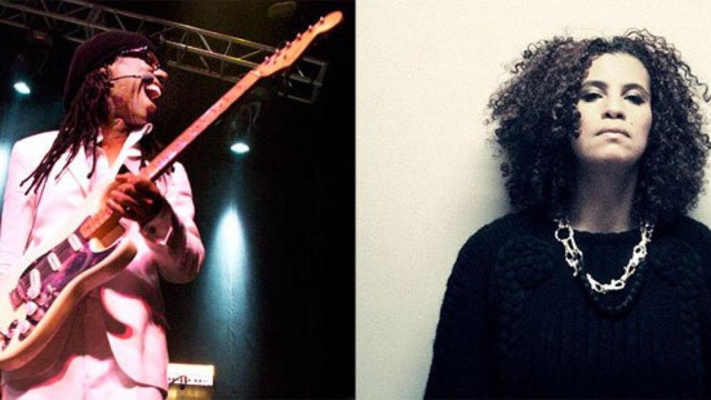Nile Rodgers (izquierda) y Neneh Cherry