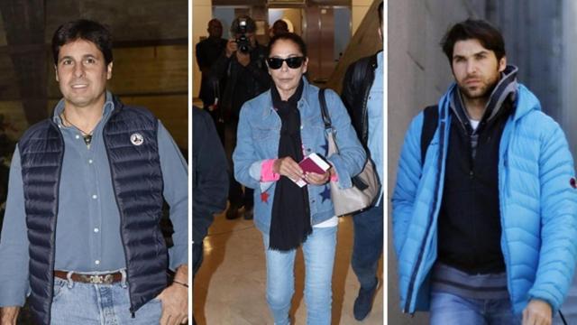 Fotomontaje con Fran Rivera, Isabel Pantoja y Cayetano Rivera / EP