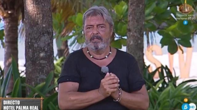 El bailaor Antonio Canales durante su enfrentamiento con la periodista Belén Ro / MEDIASET