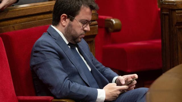 El presidente de la Generalitat, Pere Aragonès / EUROPA PRESS
