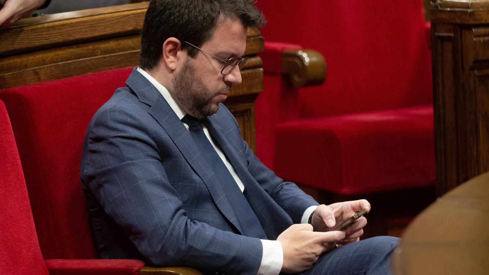 El presidente de la Generalitat, Pere Aragonès / EUROPA PRESS