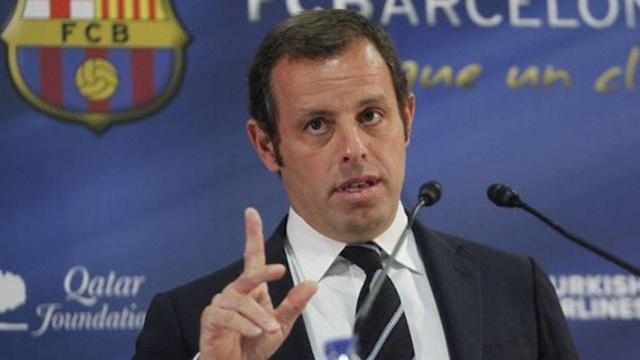 Sandro Rosell, expresidente del FC Barcelona, en una imagen de archivo / EFE