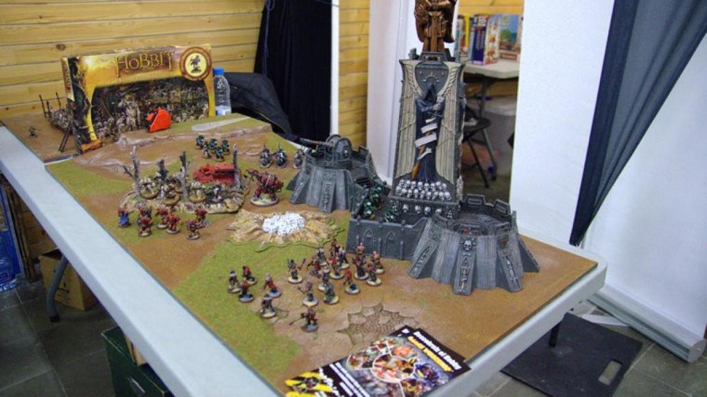 Espectacular tablero de juegos en el 2º Festival de Juegos de Mesa Dau