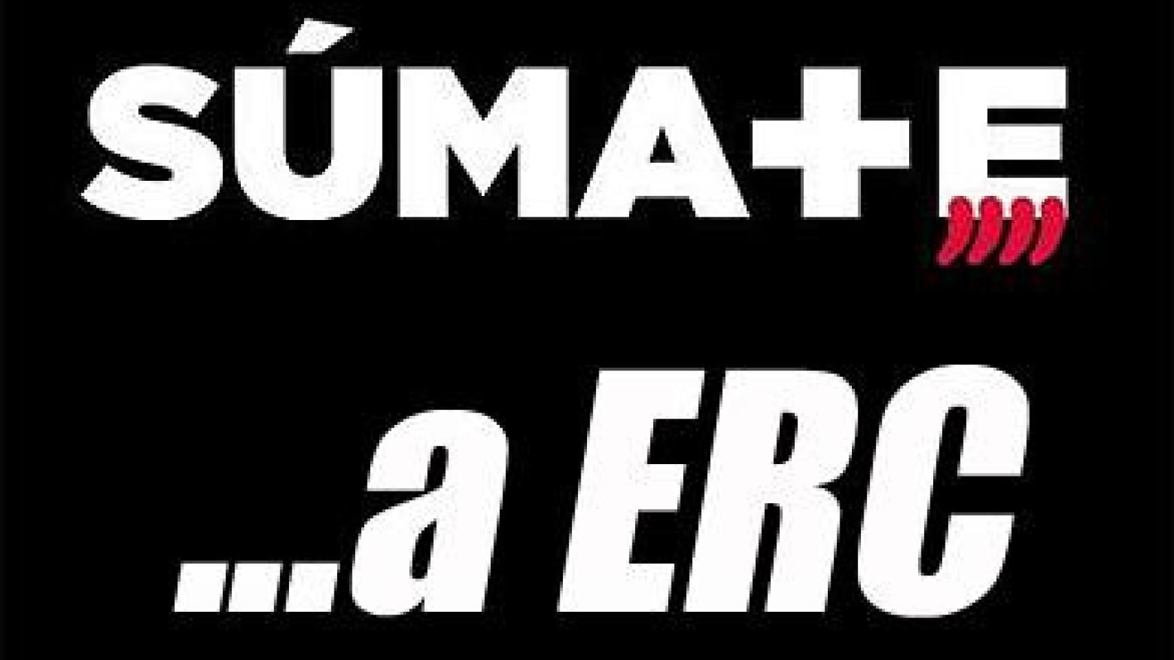 Composición gráfica con el logo de Súmate