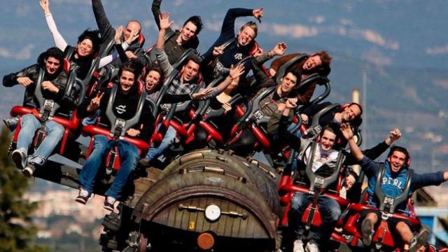 Imagen de una de las atracciones de PortAventura World, el parque temático de Tarragona / CG