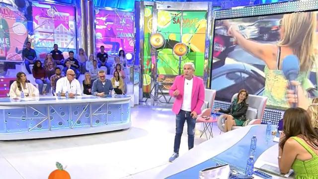 Presentador y colaboradores de 'Sálvame' / MEDIASET