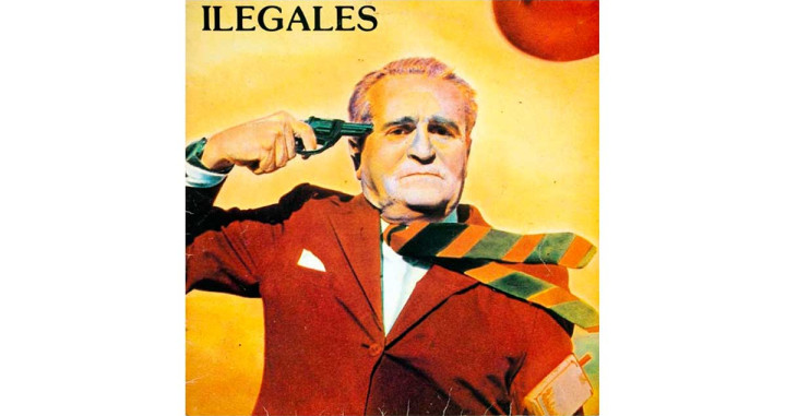 Portada del disco de 'Los Ilegales' de Ouka Leele